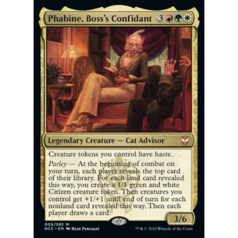 Magic Single - Phabine, Boss's Confidant