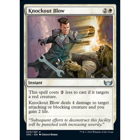 Magic Single - Knockout Blow (Foil)