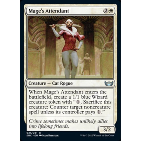 Magic Single - Mage's Attendant (Foil)