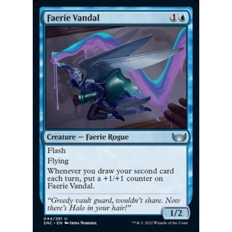 Magic Single - Faerie Vandal (Foil)