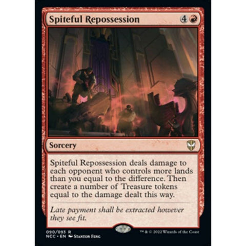 Magic Single - Spiteful Repossession (Foil)