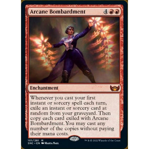 Magic Single - Arcane Bombardment (Foil)