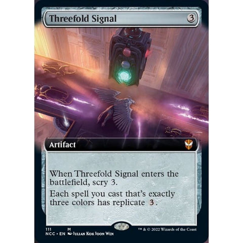 Magic Single - Threefold Signal (Extended art) (Foil)