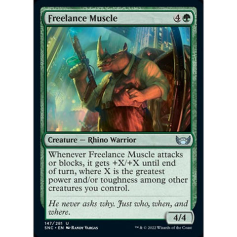 Magic Single - Freelance Muscle (Foil)