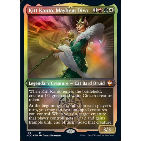 Magic Single - Kitt Kanto, Mayhem Diva (Foil Etched)