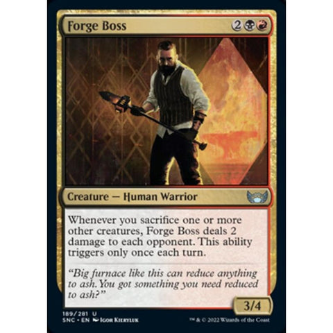Magic Single - Forge Boss (Foil)