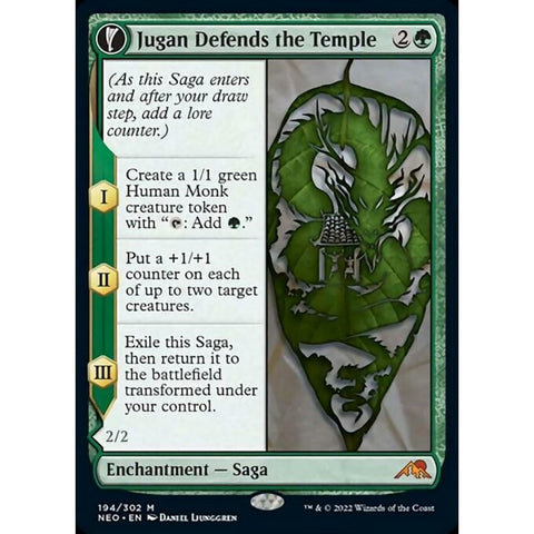 Magic Single - Jugan Defends the Temple // Remnant of the Rising Star