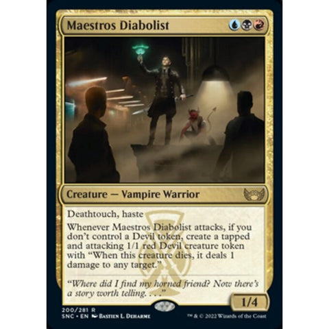 Magic Single - Maestros Diabolist (Foil)