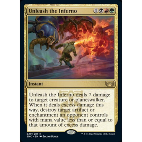 Magic Single - Unleash the Inferno (Foil)