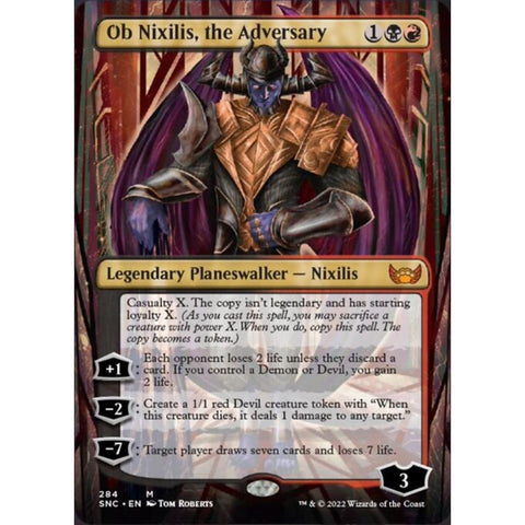 Magic Single - Ob Nixilis, the Adversary (Borderless)