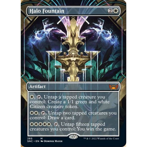 Magic Single - Halo Fountain (Borderless) (Foil)