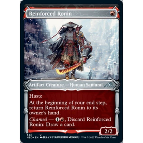 Magic Single - Reinforced Ronin (Showcase) (Foil)