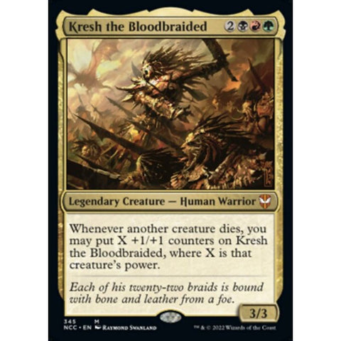 Magic Single - Kresh the Bloodbraided
