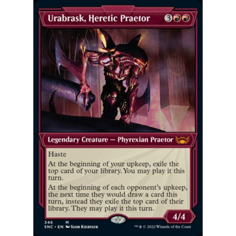 Magic Single - Urabrask, Heretic Praetor (Showcase)