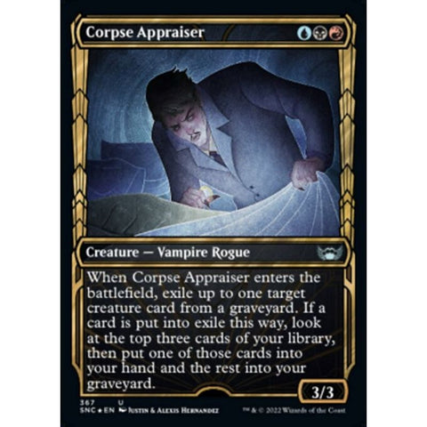Magic Single - Corpse Appraiser (Showcase) (Foil)