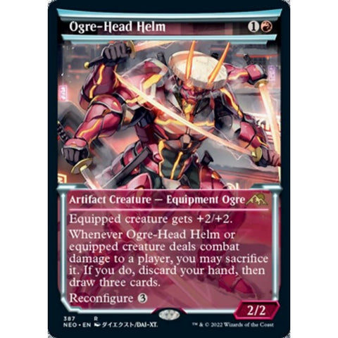 Magic Single - Ogre-Head Helm (Showcase)
