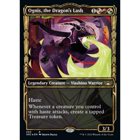 Magic Single - Ognis, the Dragon's Lash (Showcase) (Foil)
