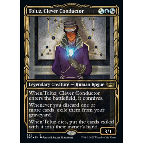 Magic Single - Toluz, Clever Conductor (Showcase) (Foil)
