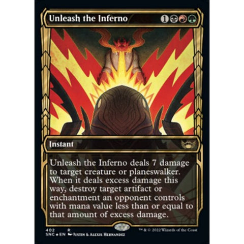 Magic Single - Unleash the Inferno (Showcase) (Foil)