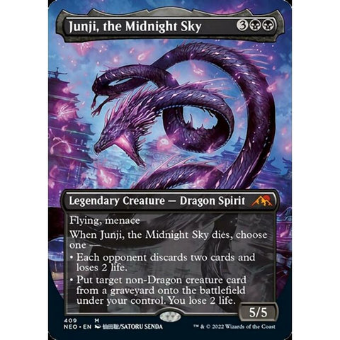 Magic Single - Junji, the Midnight Sky (Borderless) (Foil)