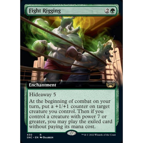 Magic Single - Fight Rigging (Extended art) (Foil)