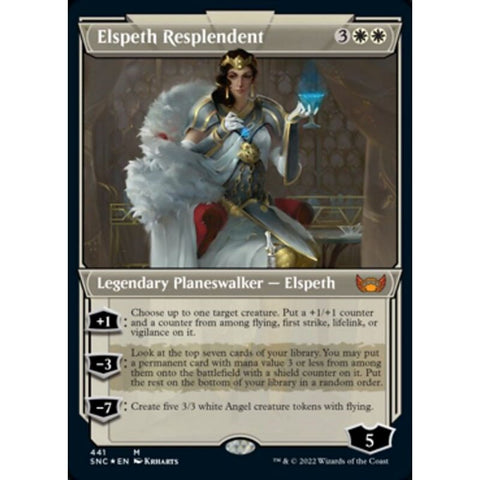 Magic Single - Elspeth Resplendent (Showcase) (Foil Etched)