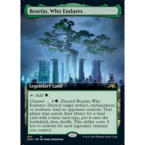Magic Single - Boseiju, Who Endures (Extended art) (Foil)
