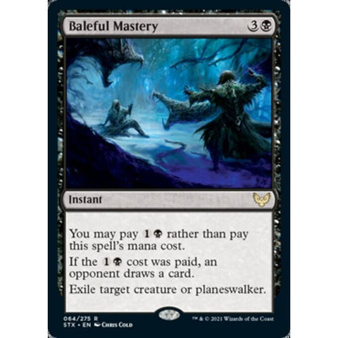 Magic Single - Baleful Mastery (Foil)