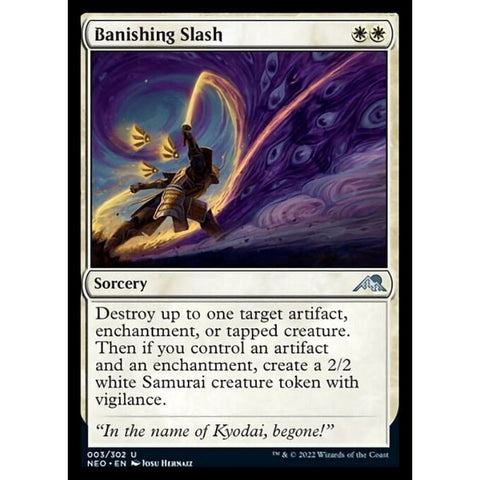 Magic Single - Banishing Slash (Foil)