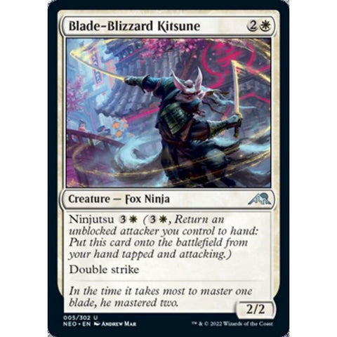 Magic Single - Blade-Blizzard Kitsune (Foil)