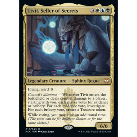 Magic Single - Tivit, Seller of Secrets (Foil)