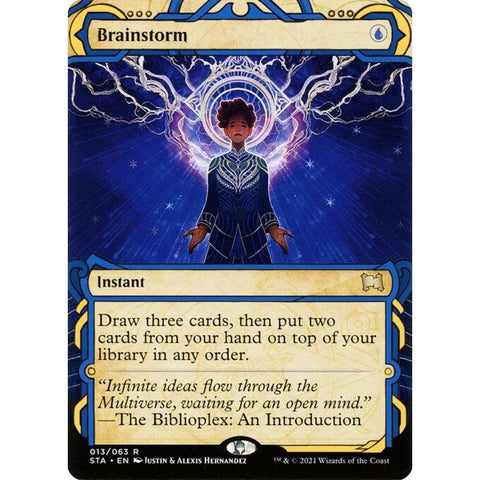 Magic Single - Brainstorm (Foil Etched)