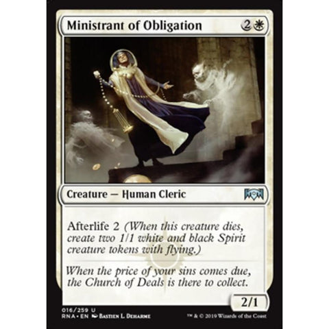 Ministrant of Obligation