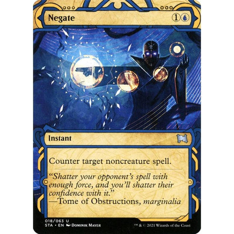 Magic Single - Negate (Foil Etched)