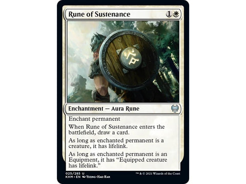 Magic Single - Rune of Sustenance