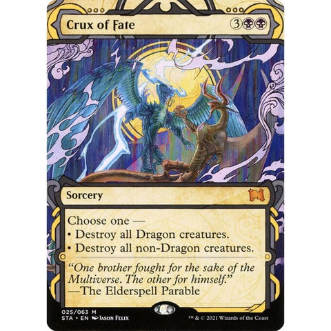 Magic Single - Crux of Fate (Foil Etched)