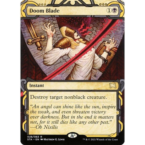 Magic Single - Doom Blade (Foil Etched)