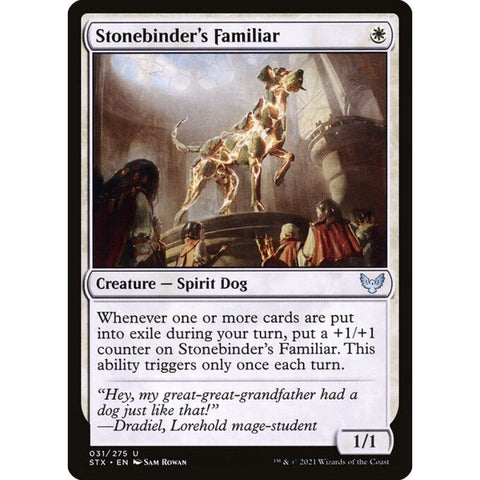 Magic Single - Stonebinder's Familiar (Foil)