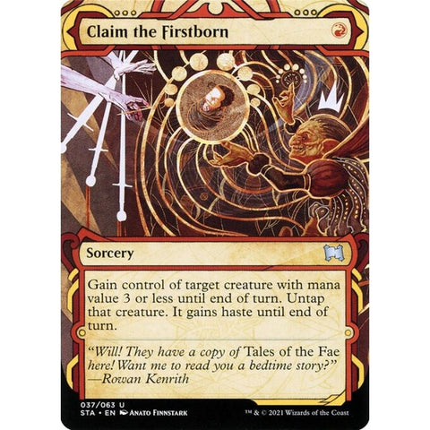 Magic Single - Claim the Firstborn (Foil Etched)
