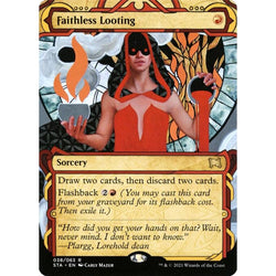 Magic Single - Faithless Looting (Foil Etched)