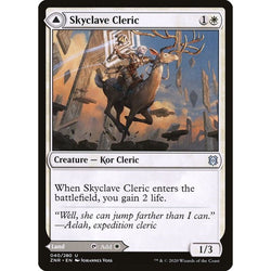 Magic Single - Skyclave Cleric // Skyclave Basilica