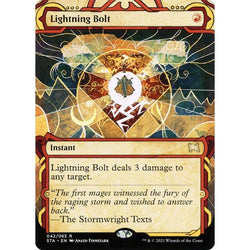 Magic Single - Lightning Bolt (Foil Etched)