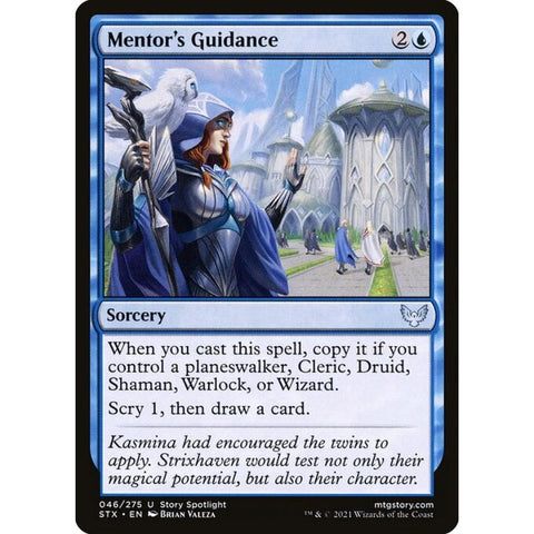 Magic Single - Mentor's Guidance (Foil)