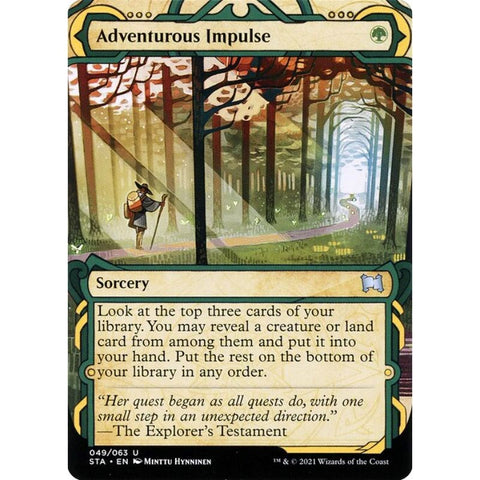 Magic Single - Adventurous Impulse (Foil Etched)