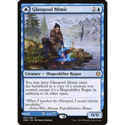 Magic Single - Glasspool Mimic // Glasspool Shore