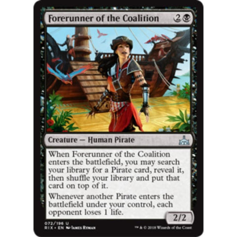 Forerunner of the Coalition