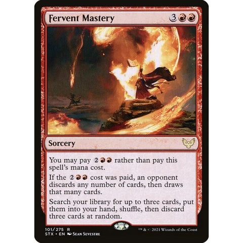 Magic Single - Fervent Mastery (Foil)