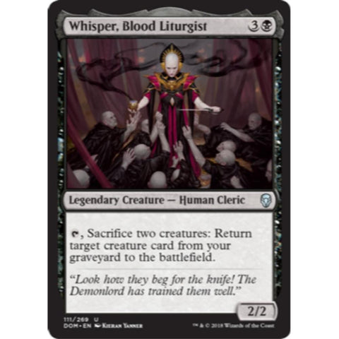Whisper, Blood Liturgist