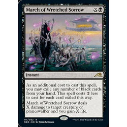 Magic Single - March of Wretched Sorrow (Foil)