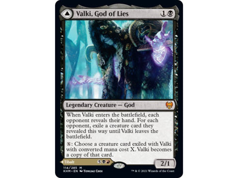 Magic Single - Valki, God of Lies // Tibalt, Cosmic Impostor